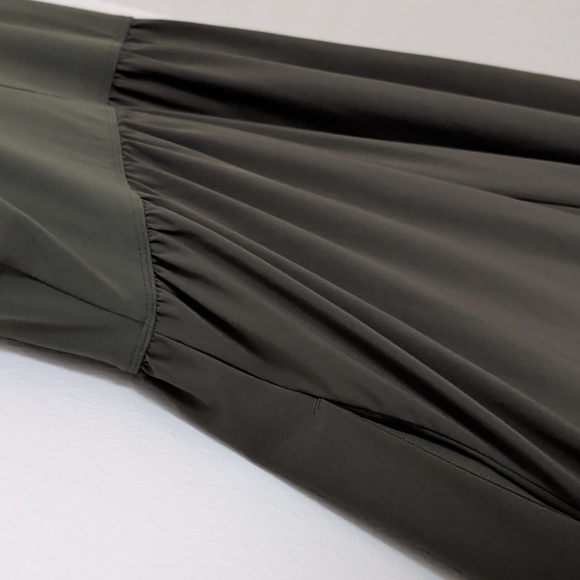 Athleta Olive Green Maxi Dress - Picture 9 of 14